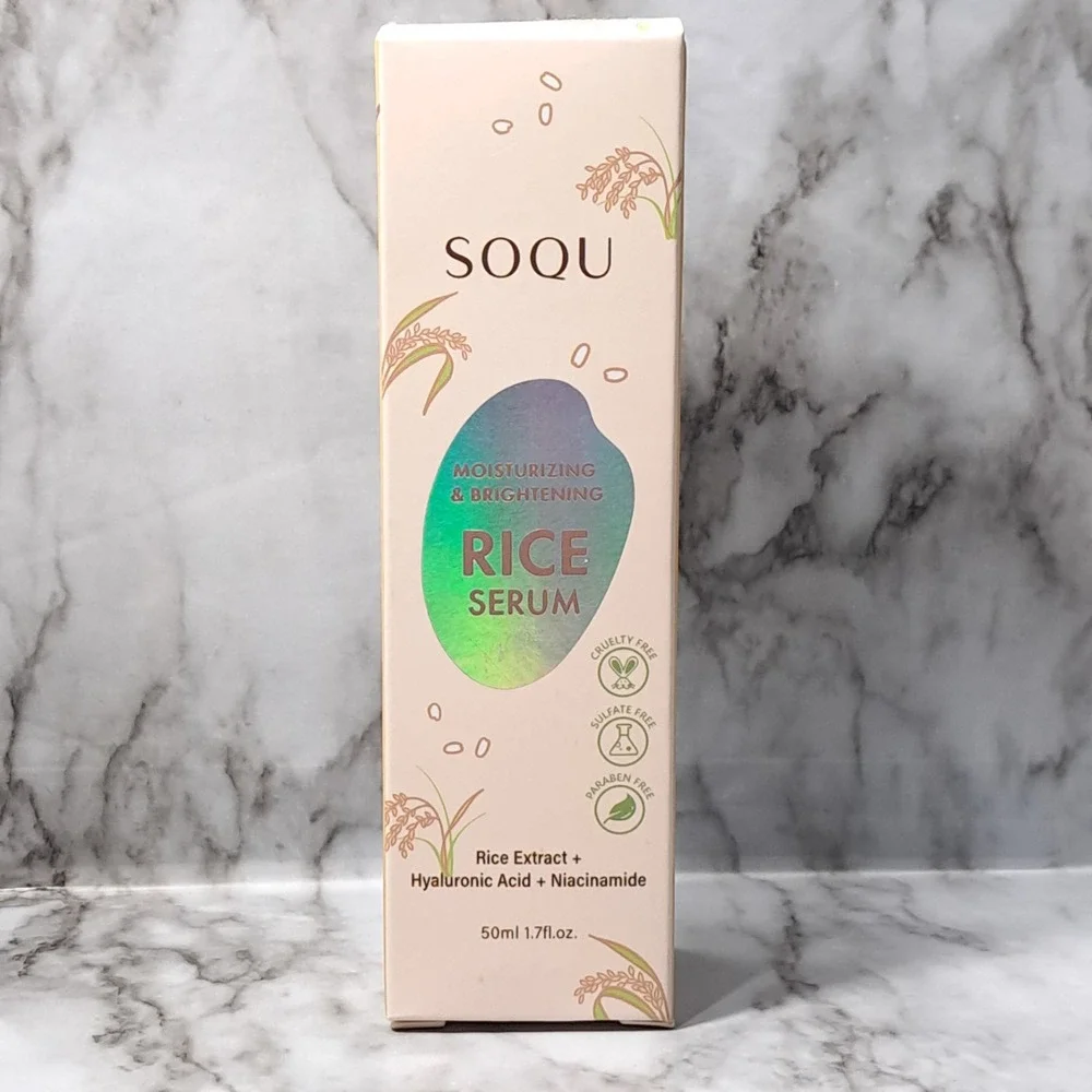 Korean SOQU‎ Rice Serum Moisturizing & Brightening 1.7fl.oz